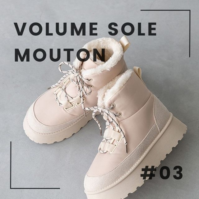 VOLUME SOLE MOUTON　#03

ボリューミーな厚底ソールが今季の秋冬シーンを彩る
おしゃれに寒さ対策にぴったりの厚底ムートン3選👢

﹍﹍﹍﹍﹍﹍﹍﹍﹍﹍﹍﹍﹍﹍﹍﹍﹍﹍﹍﹍

厚底 レースアップブーツ
品番：34423
¥4,399 (税込)
SIZE：S(22.0〜22.5cm)～LL(25.0～25.5cm)
COLOR：全2色　
﹍﹍﹍﹍﹍﹍﹍﹍﹍﹍﹍﹍﹍﹍﹍﹍﹍﹍﹍﹍

ふわふわファーが足元を優しく包み込み、
厚底ソールがスタイルアップ効果も抜群♥️

レースアップデザインでこなれ感をプラスすれば、
冬のファッションがもっと楽しくなること間違いなし！

見た目はスノーブーツに近いですが、メンズ感がなくておしゃれで可愛らしい1足です💐

詳しくは画像をタップして商品をチェック✓

﹍﹍﹍﹍﹍﹍﹍﹍﹍﹍﹍﹍﹍﹍﹍﹍﹍﹍﹍﹍

🔖 ¦ wellegを履いた日は #welleg つけて投稿🤍
掲載アイテムは画像をTAPして
商品タグからご覧いただけます🛒𓈒𓏸
お問い合わせ等はDM✉️
ᝰ✍️🏻もしくはプロフィールURLを✔︎
⇢ @welleg_shoes

#welleg #ウェレッグ #outletshoes #アウトレットシューズ #R_fashion #ファッション部 #fashion #コーデ #レディースシューズ #プチプラファッション #プチプラシューズ #足元コーデ #ムートン  #ふわふわ #もこもこ #冬ファッション #秋冬コーデ #冬コーデ #厚底ブーツ #厚底ムートン #トレンドコーデ #トレンドシューズ #旬コーデ #カジュアルコーデ #ootd #ムートンブーツ #着回し #秋コーデ #レースアップブーツ